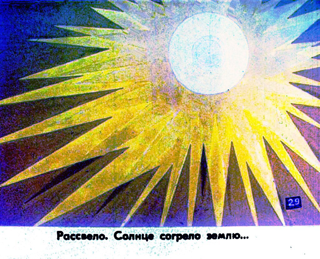 Кадр 2 диафильма «Про фиалку. Часть 2»