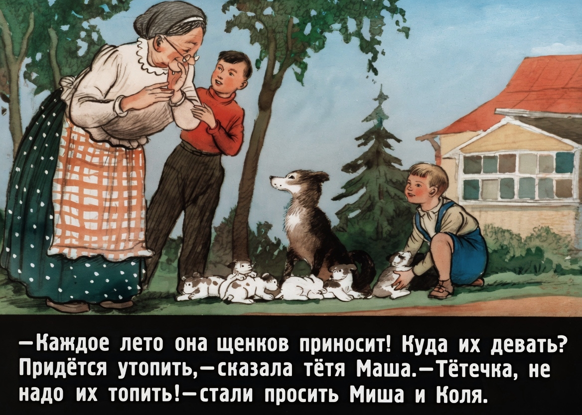 Кадр 4 диафильма «Дружок»