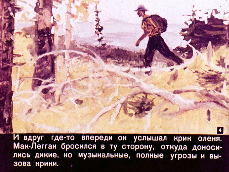 Кадр 4 диафильма «Приключения Мак-Леггана»