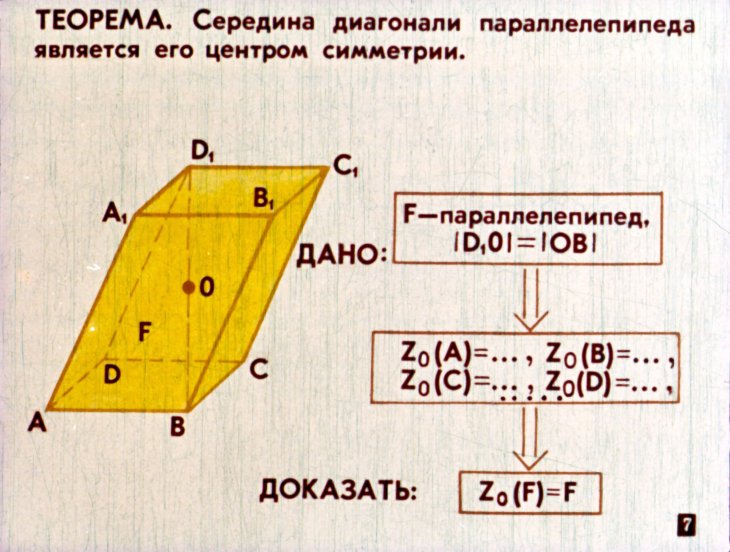Кадр 7 диафильма «Многогранники»