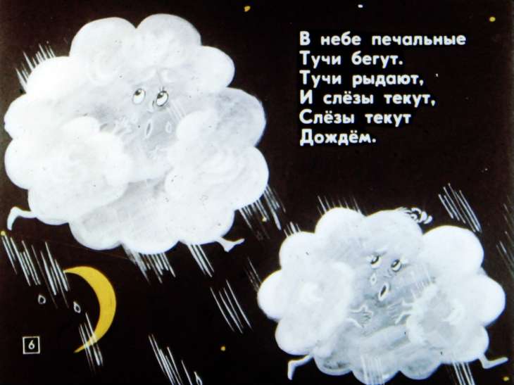 Кадр 6 диафильма «Над нашей квартирой»