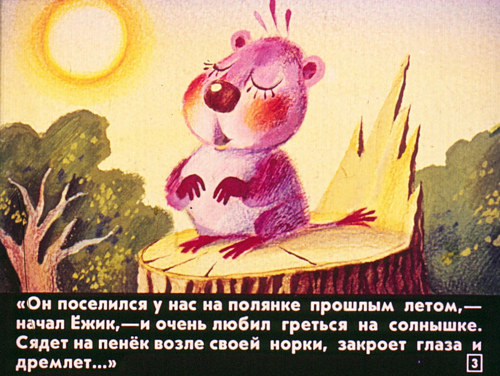 Кадр 3 диафильма «Розовый сурок»