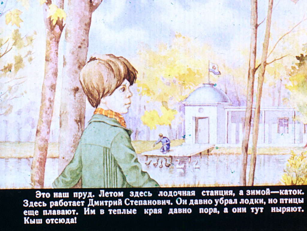 Кадр 7 диафильма «Коньки»