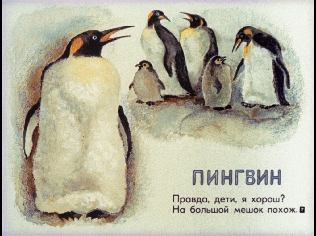 Кадр 7 диафильма «Детки в клетке»