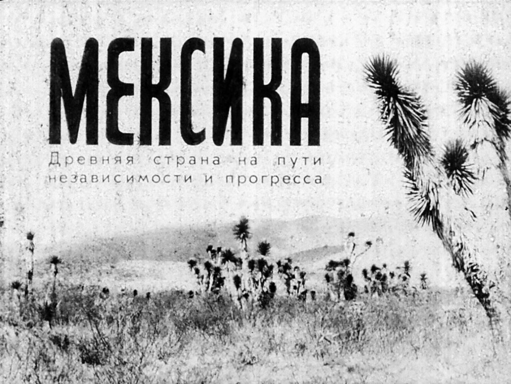 Кадр 1 диафильма «Мексика»