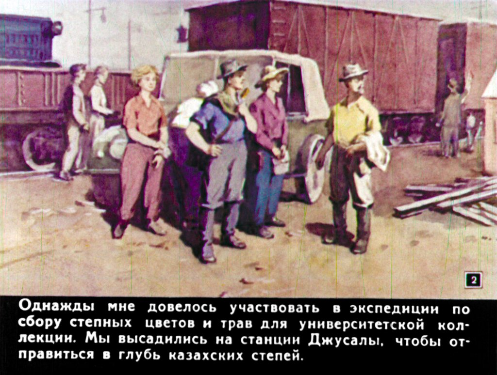 Кадр 2 диафильма «Проводничок»