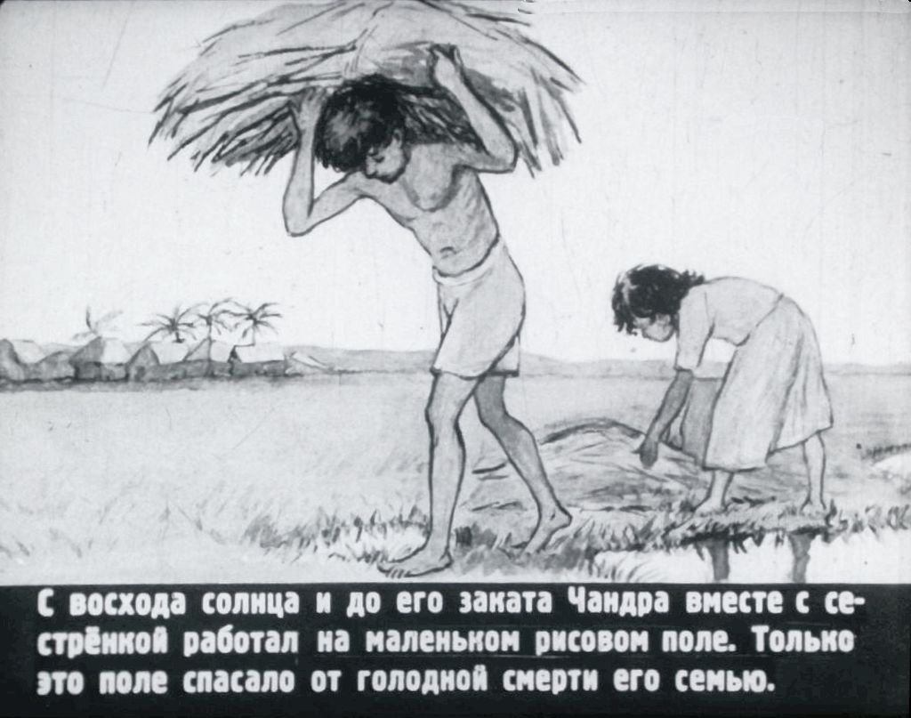 Кадр 3 диафильма «За горами Гималаями»