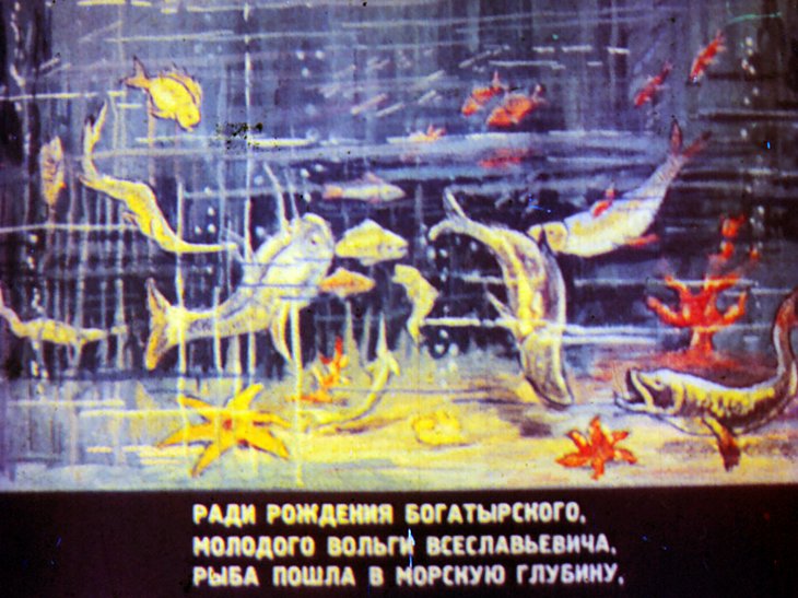 Кадр 5 диафильма «Вольга»