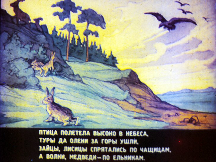 Кадр 6 диафильма «Вольга»