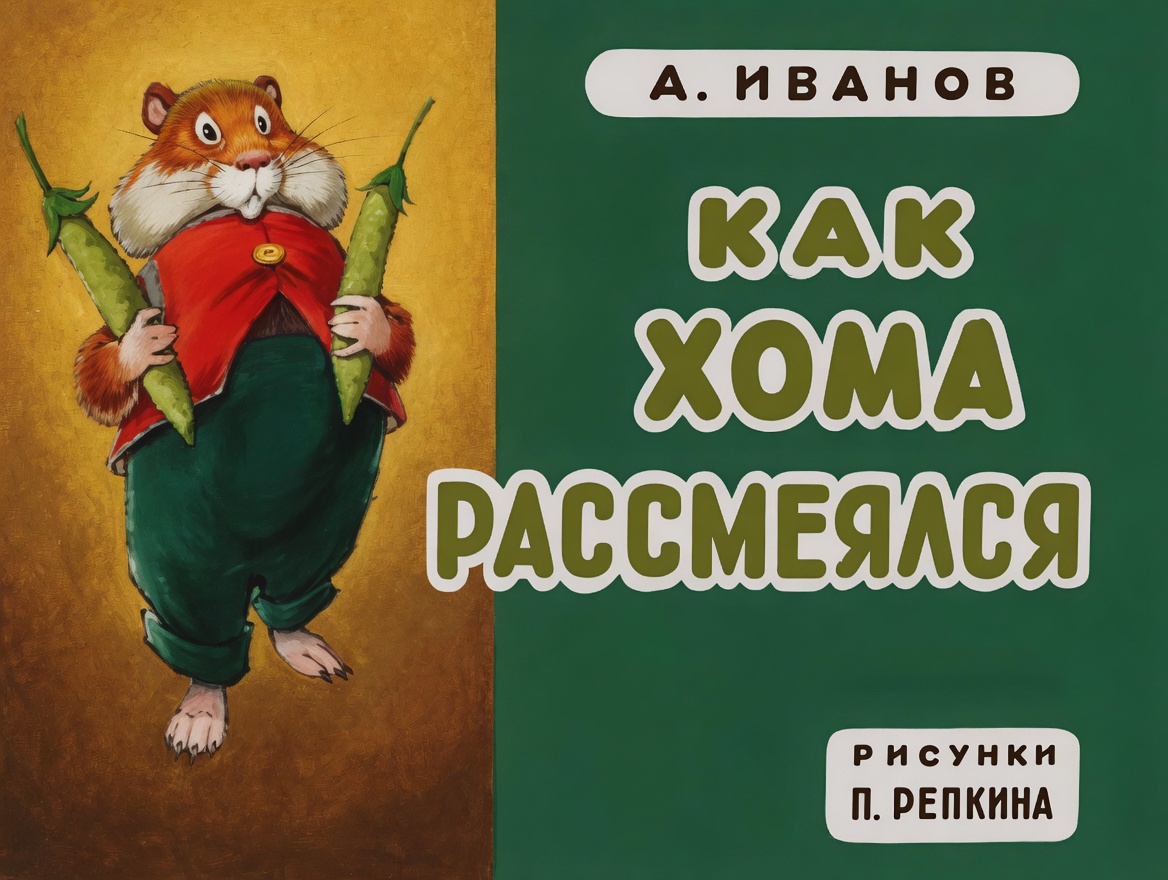 Кадр 1 диафильма «Как Хома рассмеялся»