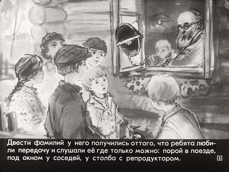 Кадр 5 диафильма «Двести фамилий»