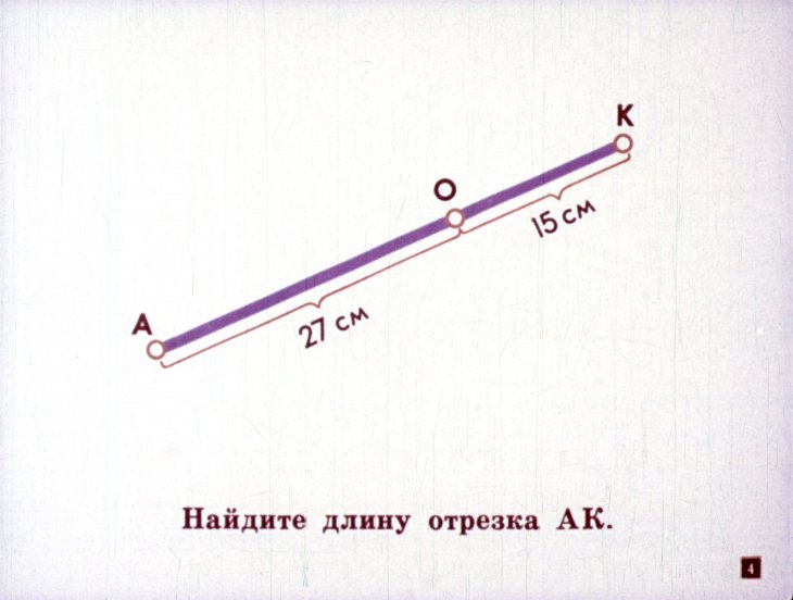 Кадр 4 диафильма «Периметр многоугольника»