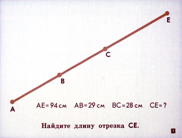 Кадр 7 диафильма «Периметр многоугольника»