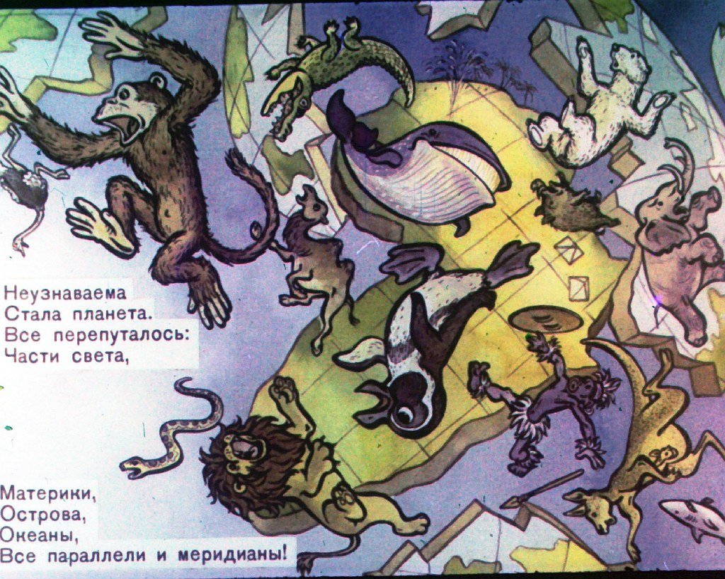 Кадр 3 диафильма «География всмятку»