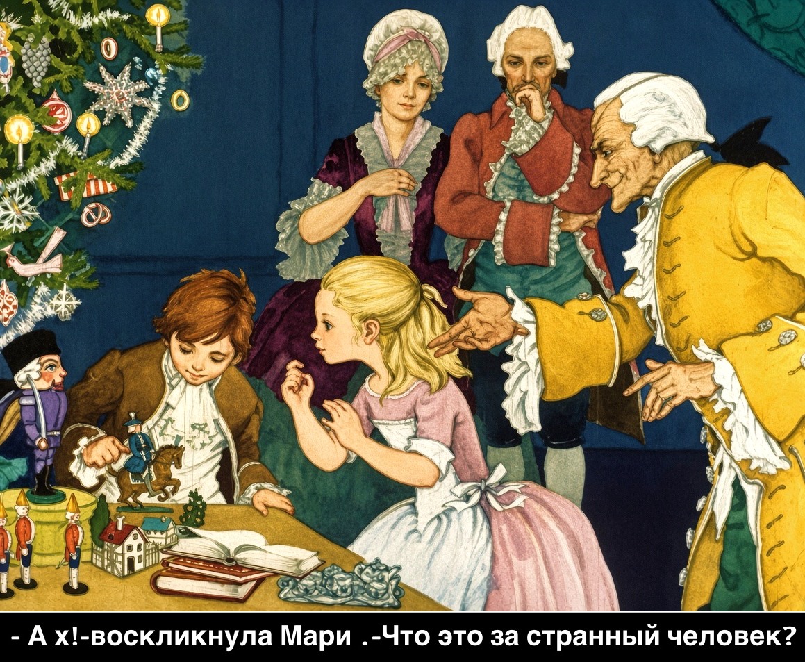 Кадр 3 диафильма «Щелкунчик»