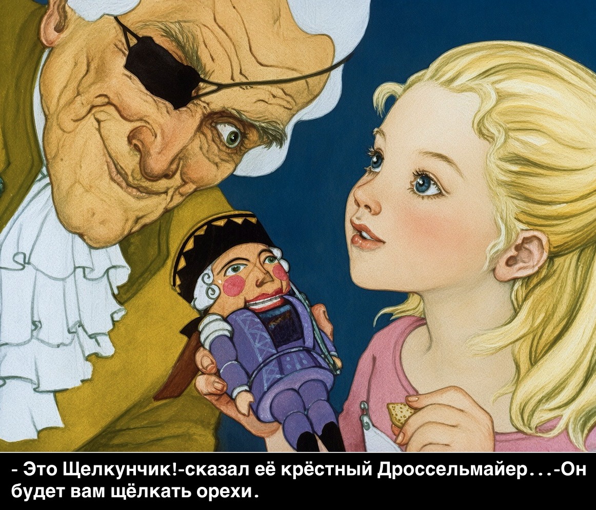 Кадр 4 диафильма «Щелкунчик»