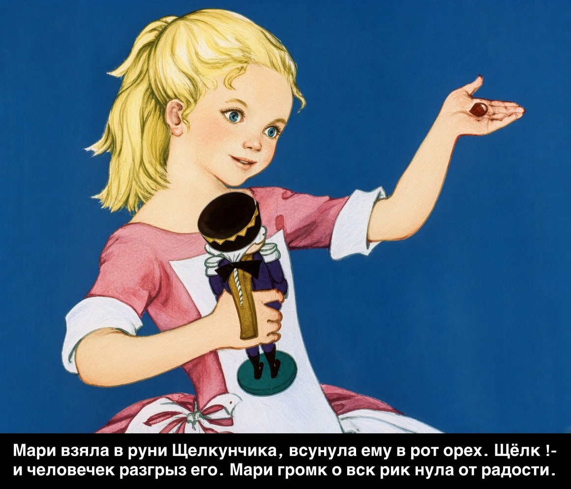 Кадр 5 диафильма «Щелкунчик»