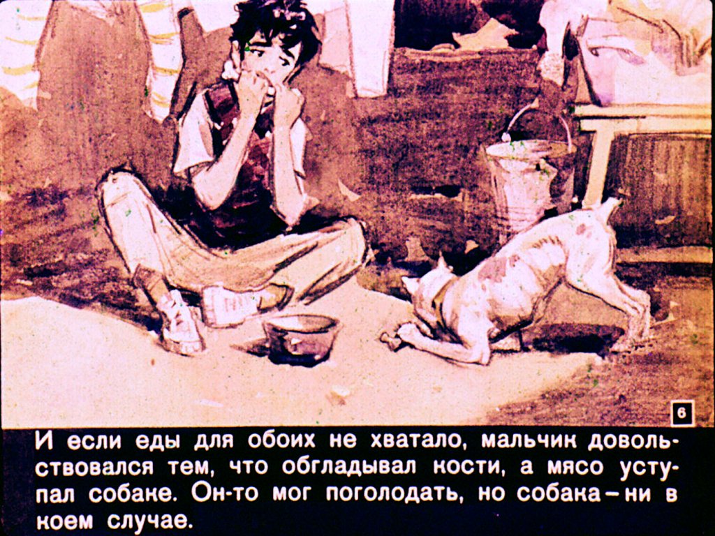 Кадр 6 диафильма «Пончо»