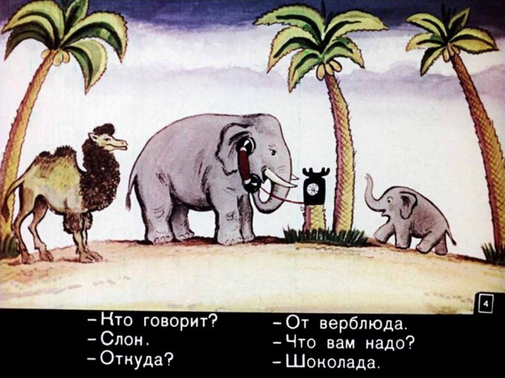 Кадр 3 диафильма «Телефон»