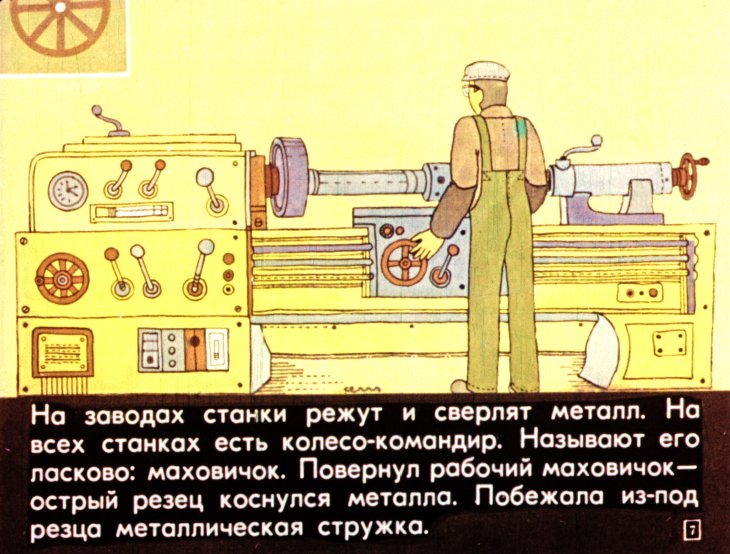 Кадр 7 диафильма «Из чего все машины сделаны?»
