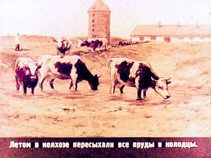 Кадр 5 диафильма «Корабли в степи»