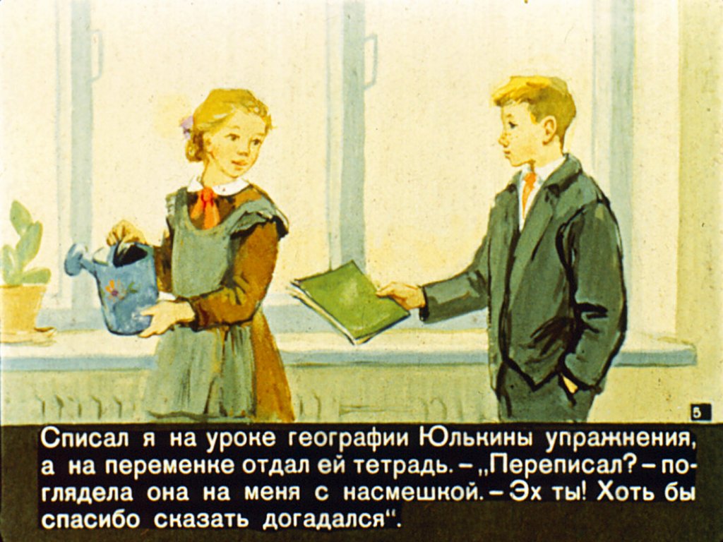 Кадр 5 диафильма «Полевые цветы»