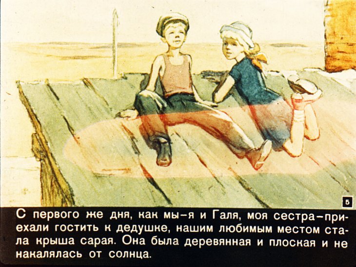 Кадр 5 диафильма «Домик у края пустыни»