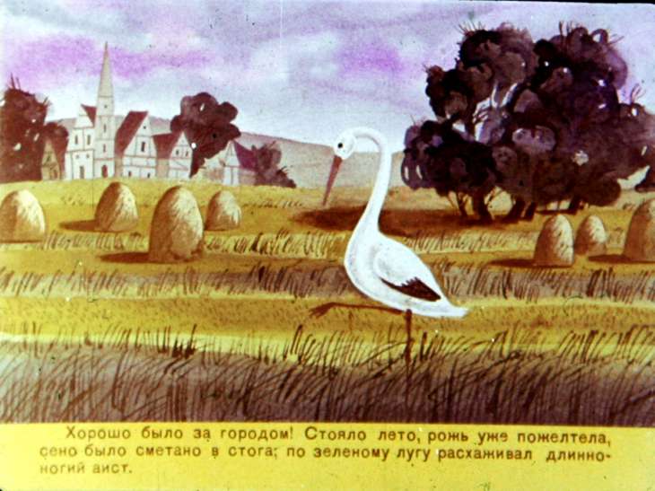 Кадр 2 диафильма «Гадкий утенок»