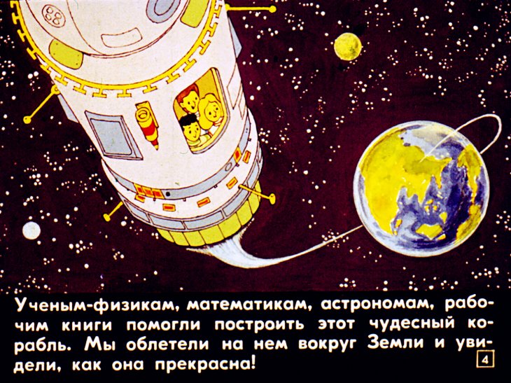 Кадр 4 диафильма «Книги - наши друзья»