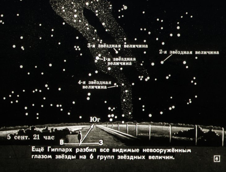 Кадр 6 диафильма «Звездное небо»
