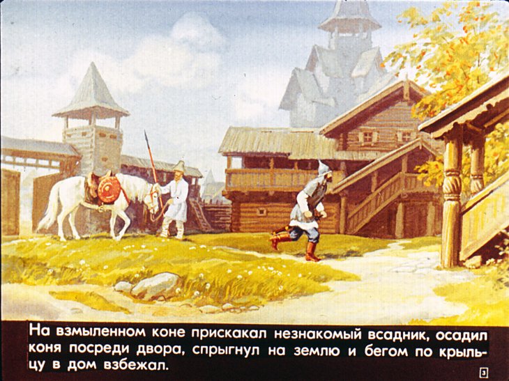 Кадр 3 диафильма «Княжна Дарья Ростовская»