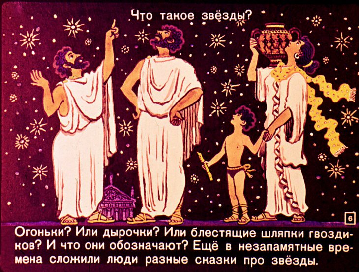 Кадр 6 диафильма «О чем рассказал телескоп»