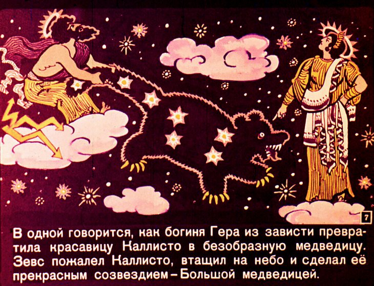 Кадр 7 диафильма «О чем рассказал телескоп»
