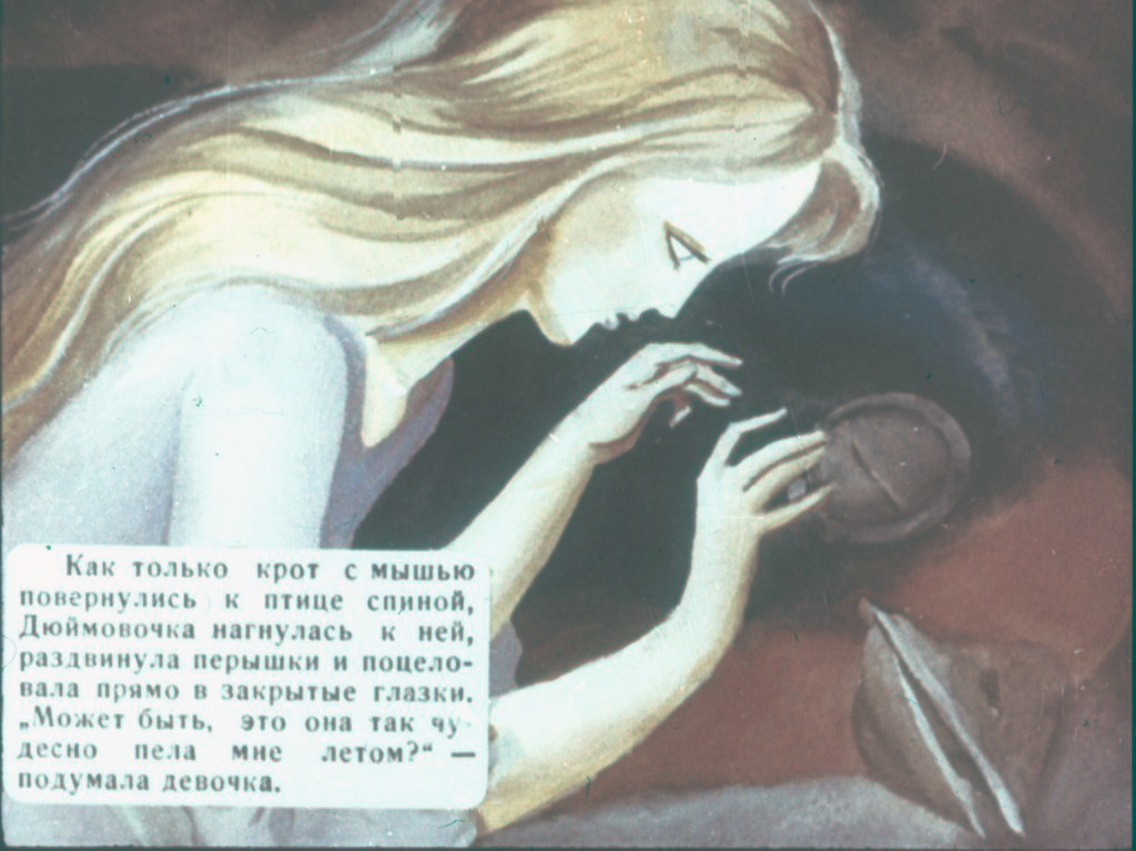 Кадр 7 диафильма «Дюймовочка. Часть 2»
