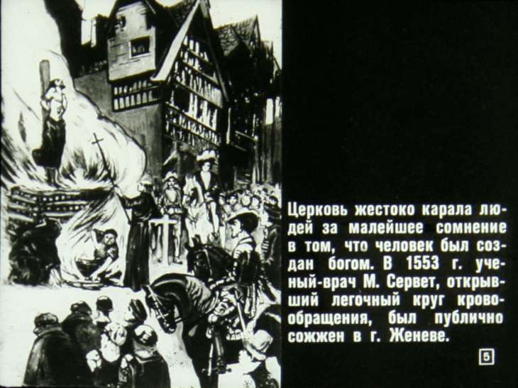 Кадр 5 диафильма «Происхождение человека»