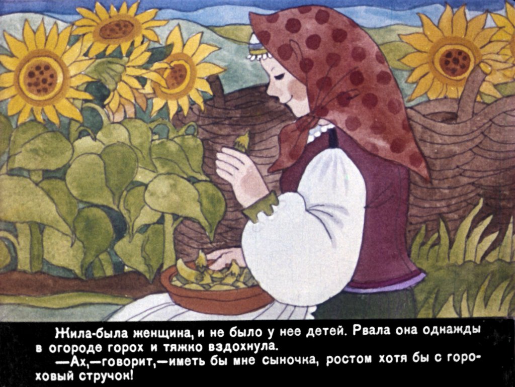 Кадр 2 диафильма «Янко Горошек»