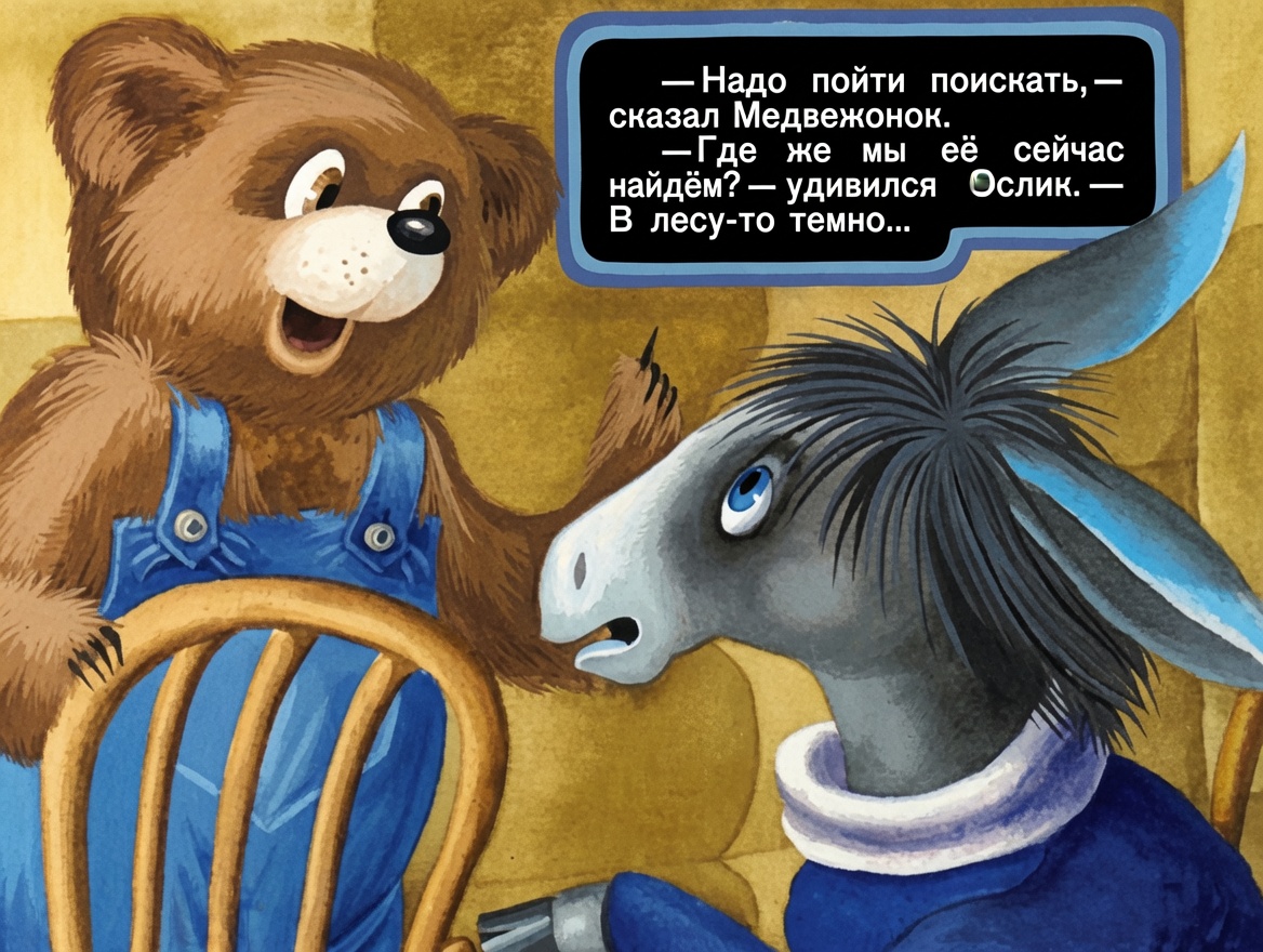 Кадр 6 диафильма «Ёжик-елка»