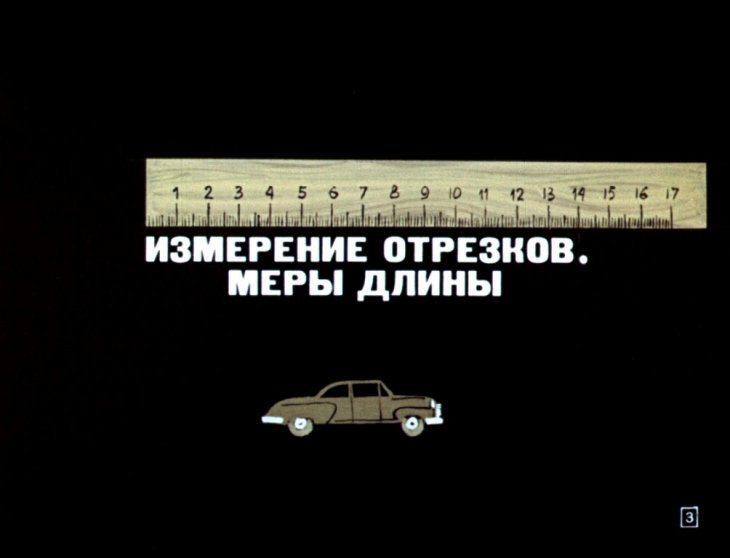 Кадр 3 диафильма «Измерение величин. Таблица мер»