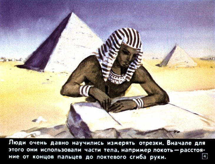 Кадр 4 диафильма «Измерение величин. Таблица мер»