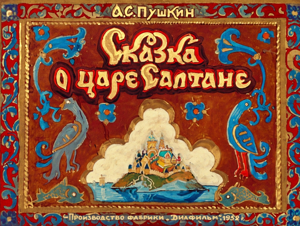 Кадр 1 диафильма «Сказка о царе Салтане»