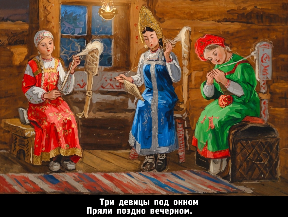 Кадр 3 диафильма «Сказка о царе Салтане»