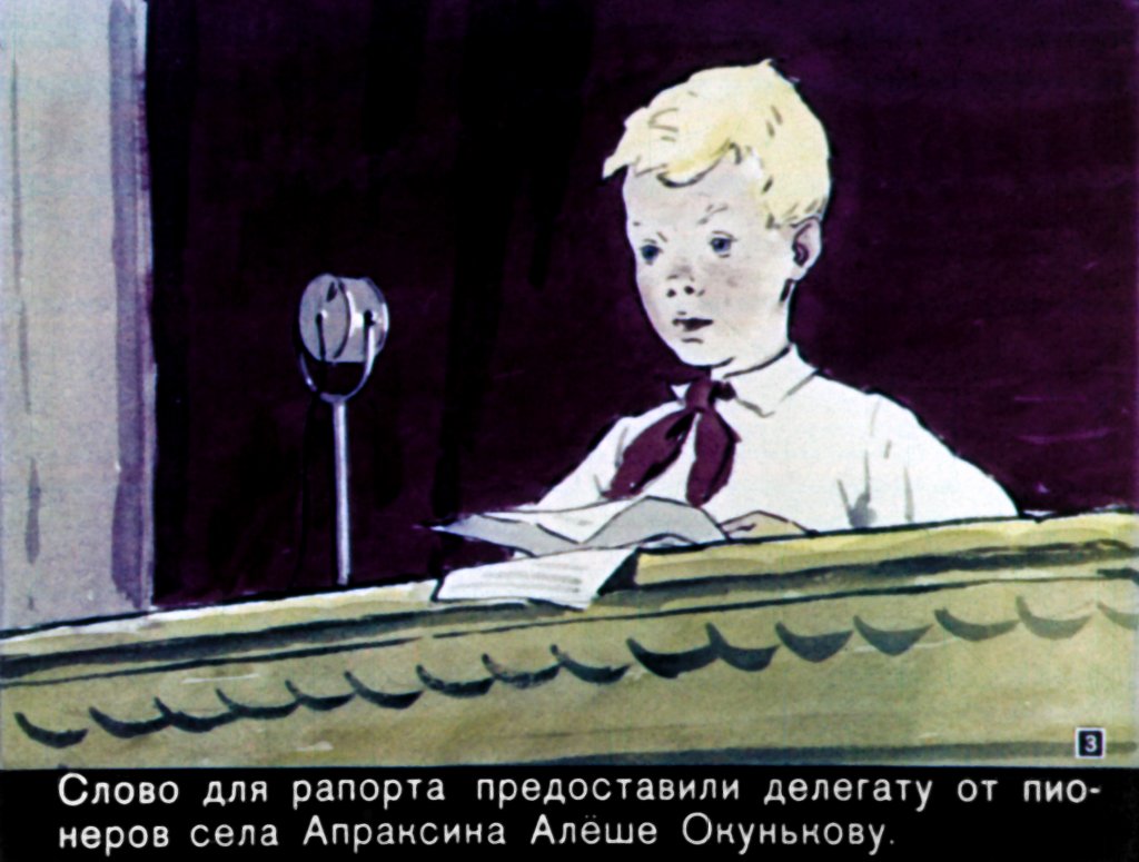 Кадр 3 диафильма «Делегат»