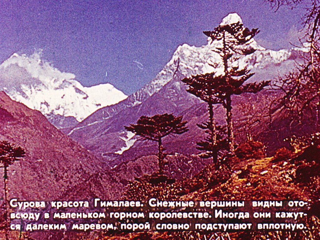 Кадр 7 диафильма «Непал»