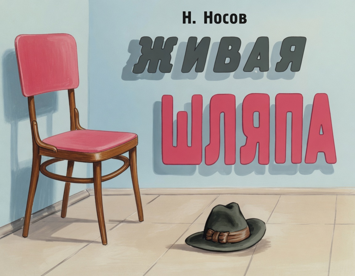 Кадр 1 диафильма «Живая шляпа»