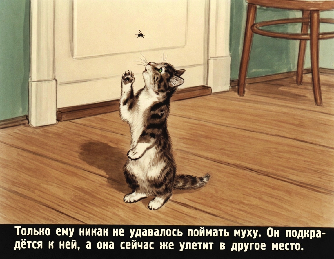 Кадр 4 диафильма «Живая шляпа»