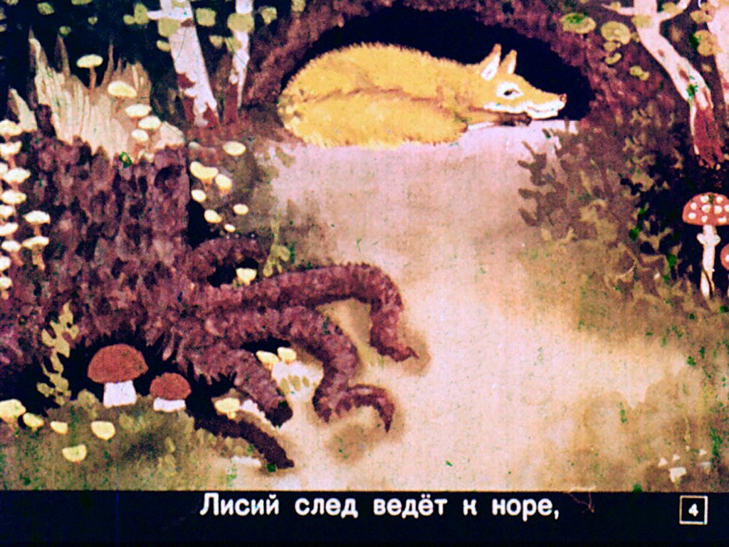 Кадр 4 диафильма «Где спит рыбка»