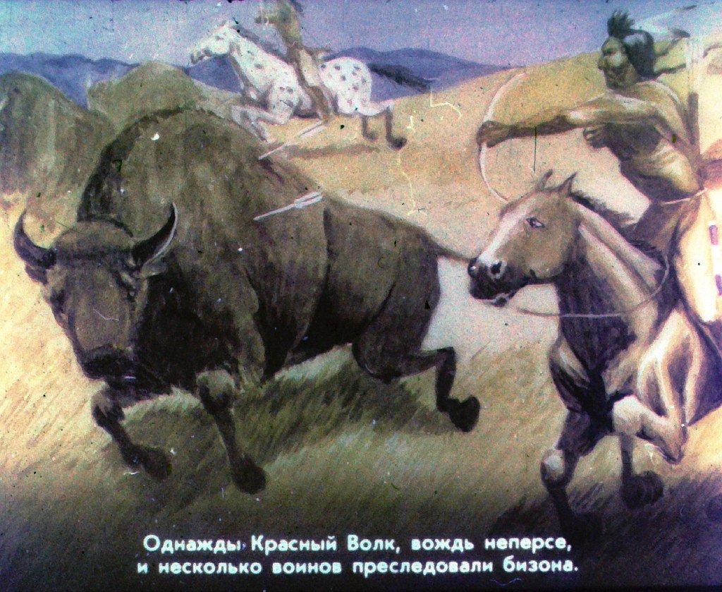 Кадр 6 диафильма «Индейцы на озере Уолова»