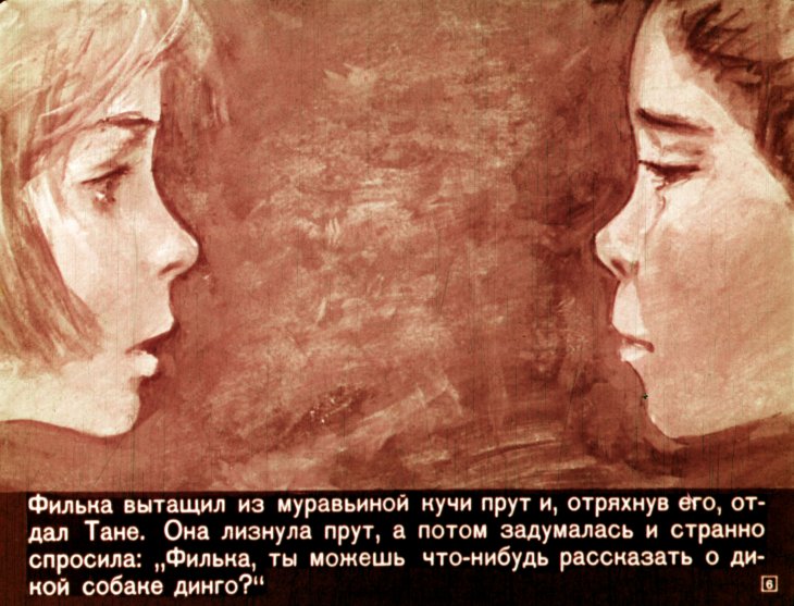 Кадр 6 диафильма «Дикая собака динго. Часть 1»