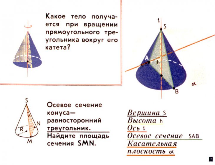 Кадр 7 диафильма «Тела вращения»