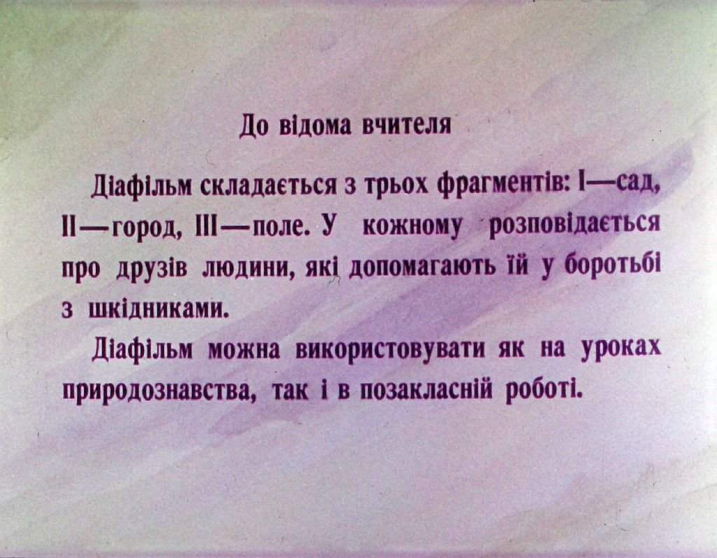 Кадр 2 диафильма «Мы - ваши друзья»
